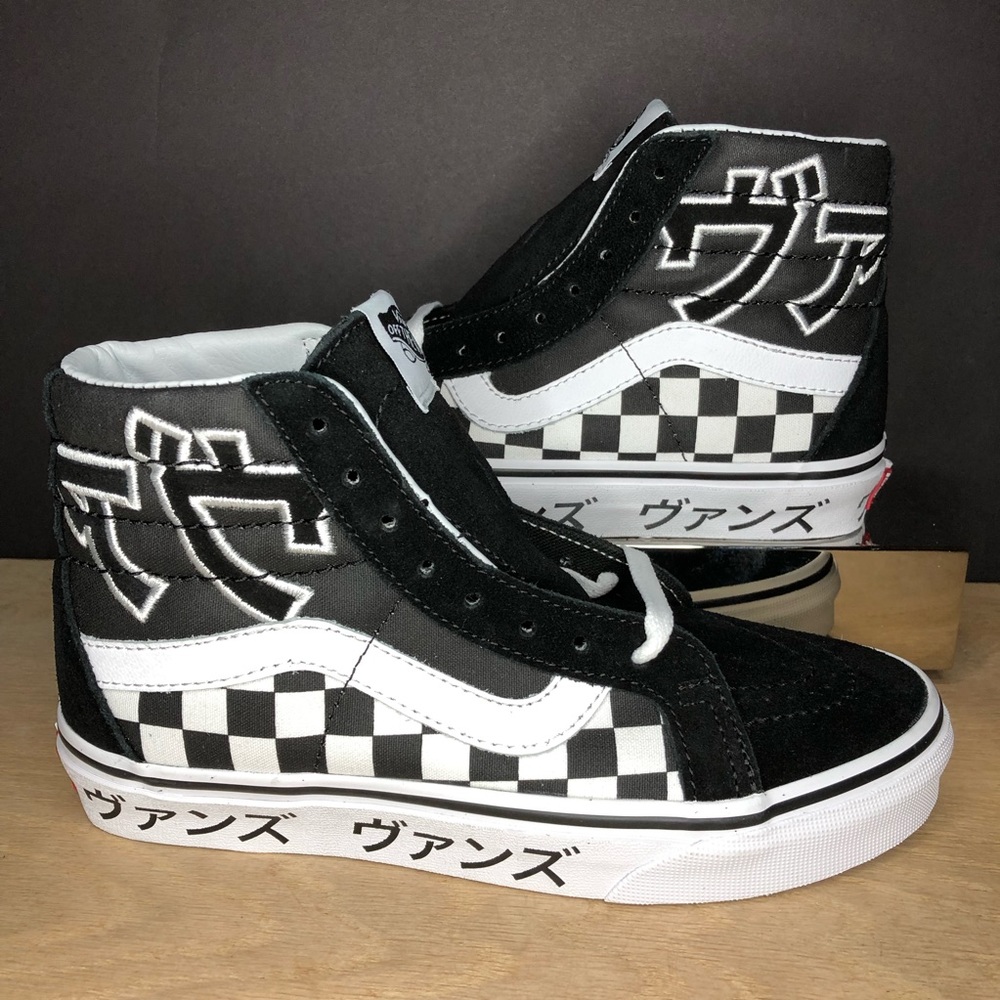 Vans Japanese Type SK8 Hi Reissue Checkerboard